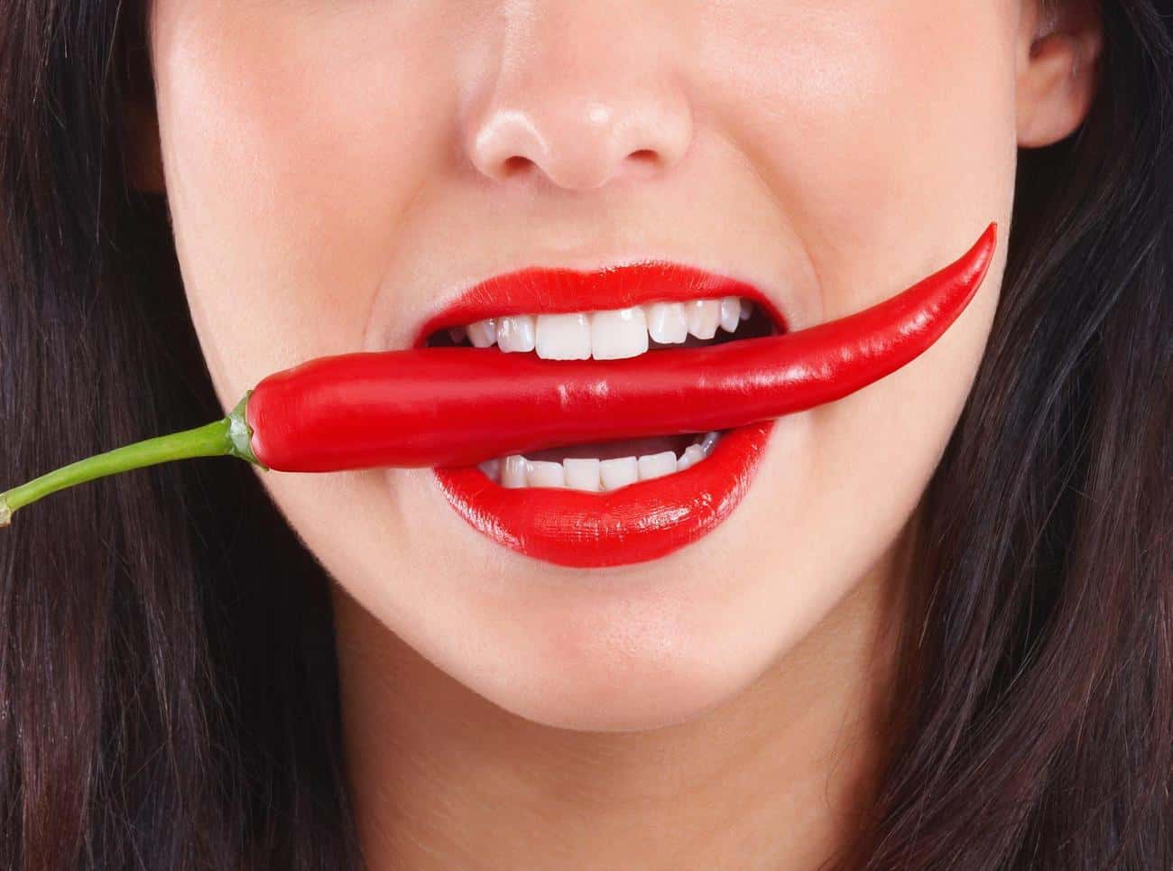 Close-up of a smile with immediate whitening results after treatment Blackburn